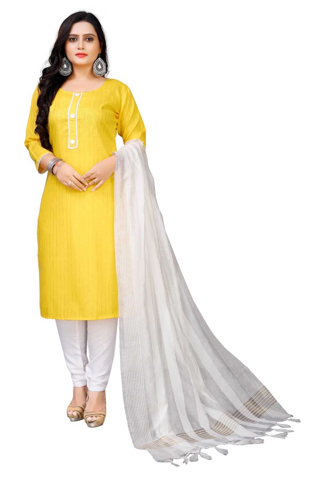 YNF PURE COTTON RIN191 TWINKLE SUITS & DRESSES WHOLESALE LADIES COTTON ZARI WORK SUITS MANUFACTURER 