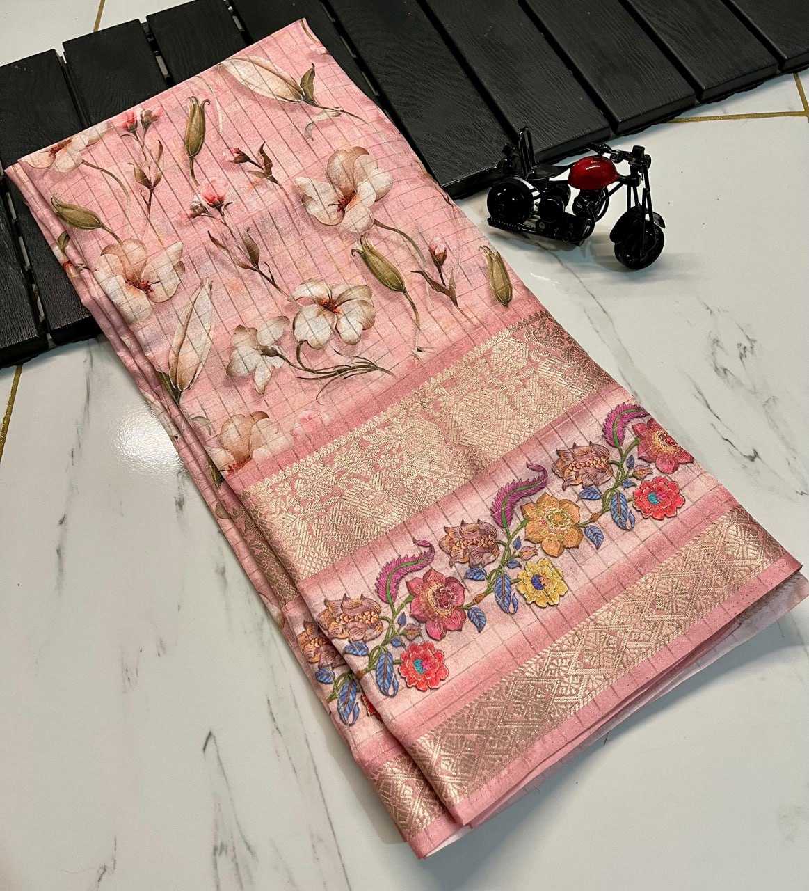 YNF SOFT SMOOTH KESH117 RWC01 SAREES WHOLESALE PRINTED INDIAN ZARI BORDER SAREES MANUFACTURER