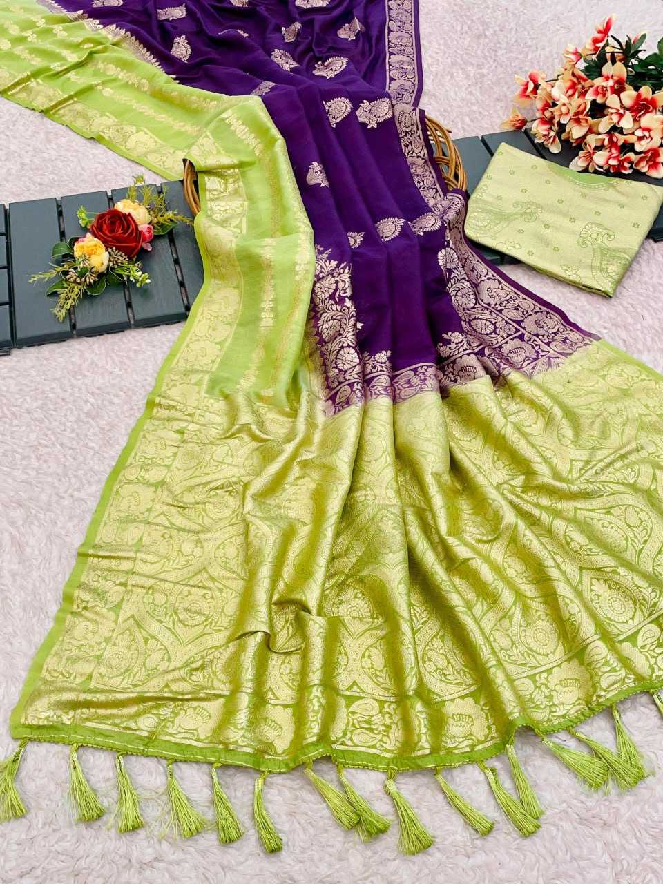 YNF VISCOSE RIN186 26 SILK SAREES WHOLESALE BANARASI SILK SOFT SILK TRADITIONAL SAREES MANUFACTURER