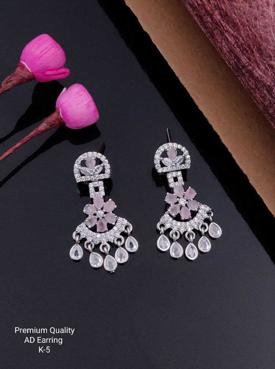 YNF AD DIAMOND KESH193 ROR56 WOMENS JEWELLERY WHOLESALE FANCY EARRINGS AD DIAMOND EARRINGS MANUFACTURER