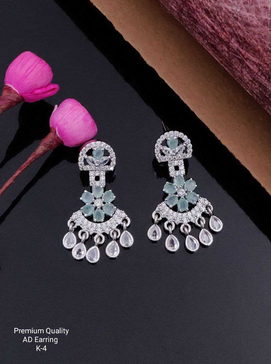 YNF AD DIAMOND KESH193 ROR56 WOMENS JEWELLERY WHOLESALE FANCY EARRINGS AD DIAMOND EARRINGS MANUFACTURER