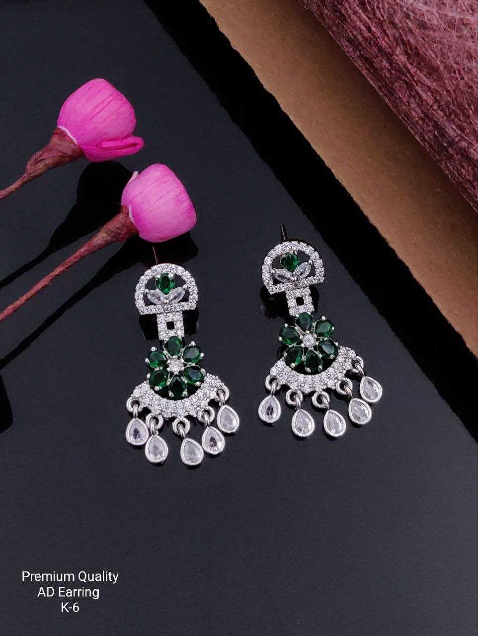 YNF AD DIAMOND KESH193 ROR56 WOMENS JEWELLERY WHOLESALE FANCY EARRINGS AD DIAMOND EARRINGS MANUFACTURER