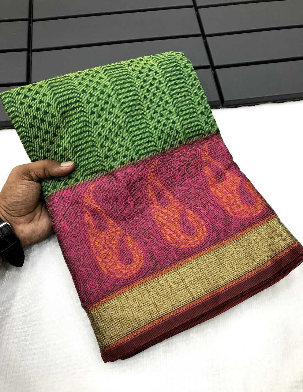 YNF COTTON KESH167 VAARI SAREES WHOLESALE PRINTED COTTON LINEN LADIES SAREES MANUFACTURER