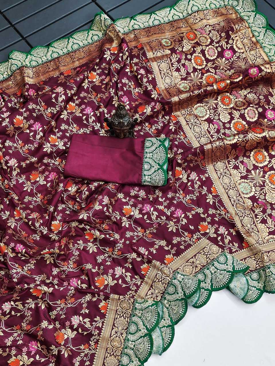 YNF DOLA SILK RIN118 RGK50 SILK SAREES WHOLESALE DOLA SILK HEAVY SILK SOFT SILK TRADITIONAL SAREES MANUFACTURER