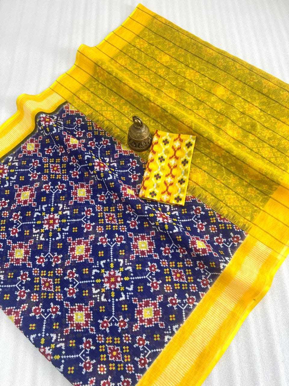 YNF LINEN KESH223 451 SAREES WHOLESALE PRINTED LADIES LINEN LIHTWEIGHT SAREES MANUFACTURER