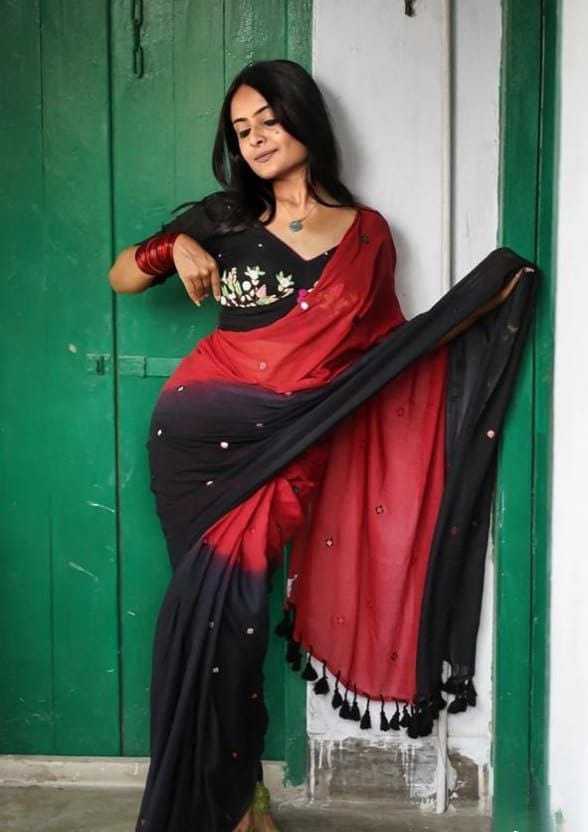 YNF LINEN KESH223 461 SAREES WHOLESALE LADIES HALF AND HALF LINEN LIGHTWEIGHT SAREES MANUFACTURER