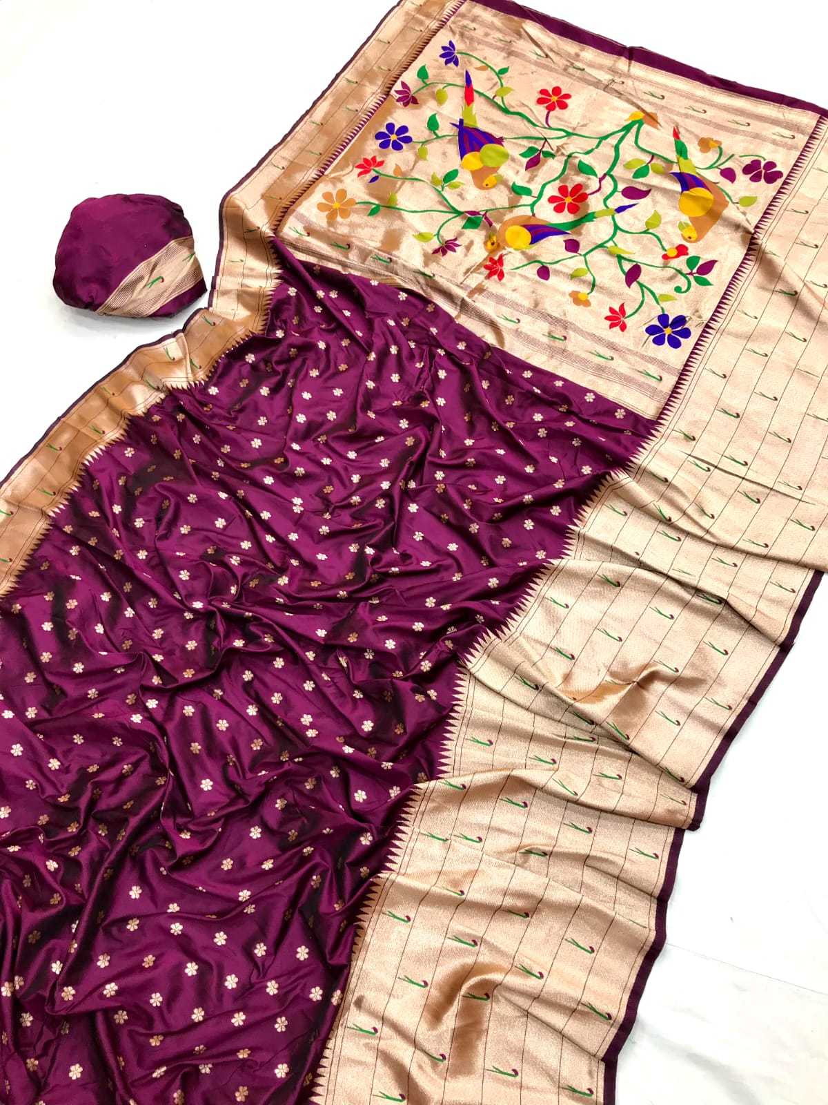 YNF PAITHANI SILK KESH190 7Lane SILK SAREES WHOLESALE PAITHANI KANJEEVARAM SOFT SILK TRADITIONAL SILK SAREES MANUFACTURER