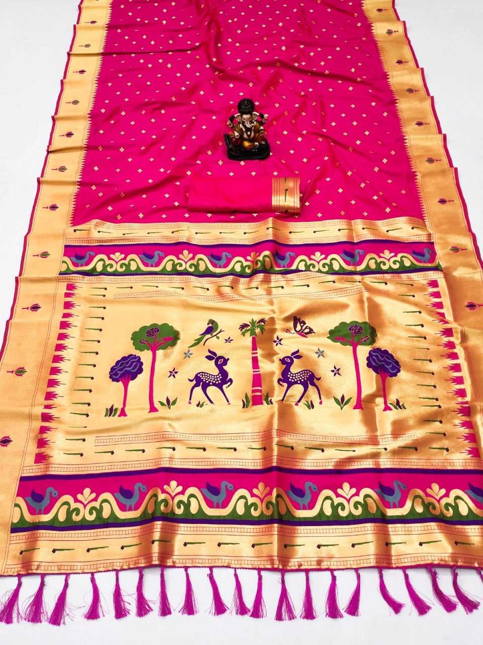 YNF PAITHANI SILK RIN144 SUMAN SILK SAREES WHOLESALE PAITHANI SOFT SILK TRADITIONAL SILK PURE ZARI SILK SAREES MANUFACTURER