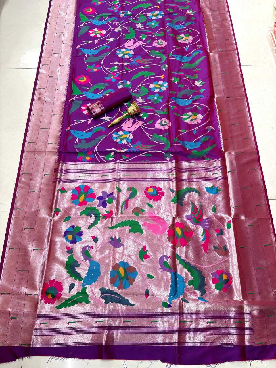 YNF PAITHANI SILK RIN193 APN20 SILK SAREES WHOLESALE PAITHANI SILK TRADITIONAL SOFT SILK PRINTED SILK SAREES MANUFACTURER