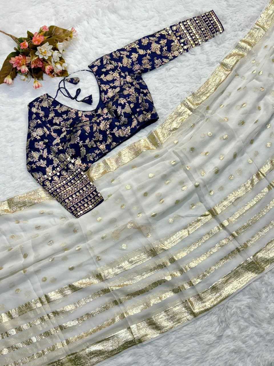 YNF PURE VISCOSE KESH202 AKS04 SAREES WHOLESALE LADIES WHITE VISCOSE ZARI SAREES MANUFACTURER