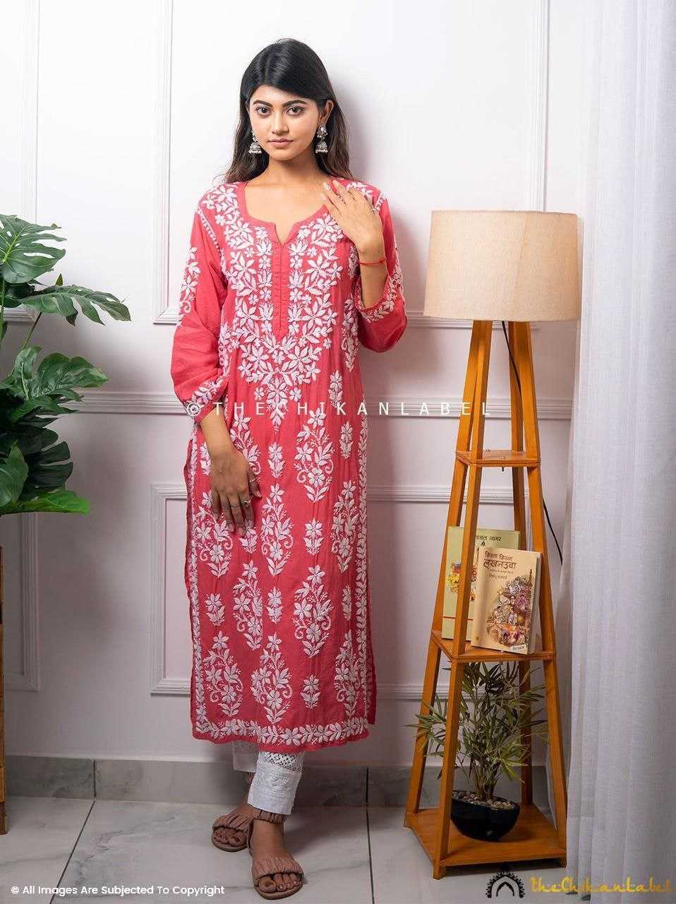 YNF RAYON KESH158 10104B KURTIS WHOLESALE WORKWEAR ETHIC LONG RAYON FANCY EMBROIDERED KURTIS MANUFACTURER