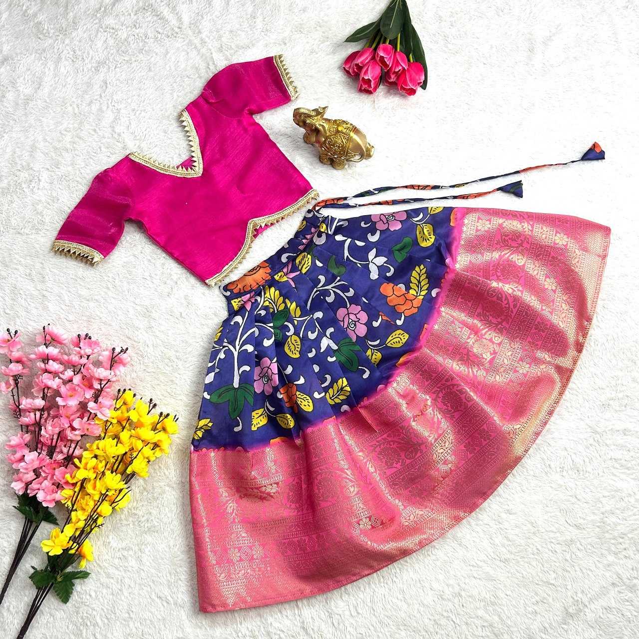 YNF SATIN KESH109 RRKT20 KIDS WEAR WHOLESALE KIDS LEHENGAS CHOLI MANUFACTURER