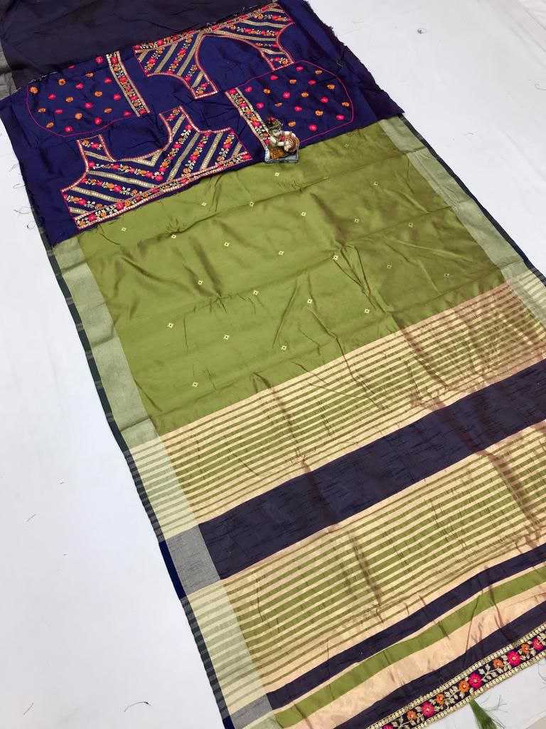 YNF SILK COTTON KESH170 Aayan SILK SAREES WHOLESALE BANARASI SILK COTTON SILK PURE SILK SAREES WITH GOLD BORDERS MANUFACTURER