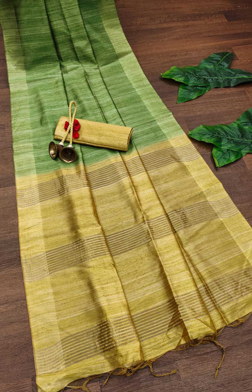 YNF TUSSAR SILK KESH166 RWS07 SILK SAREES WHOLESALE SOFT SILK TUSSAR SILK ZARI BORDER SILK SAREES MANUFACTURER