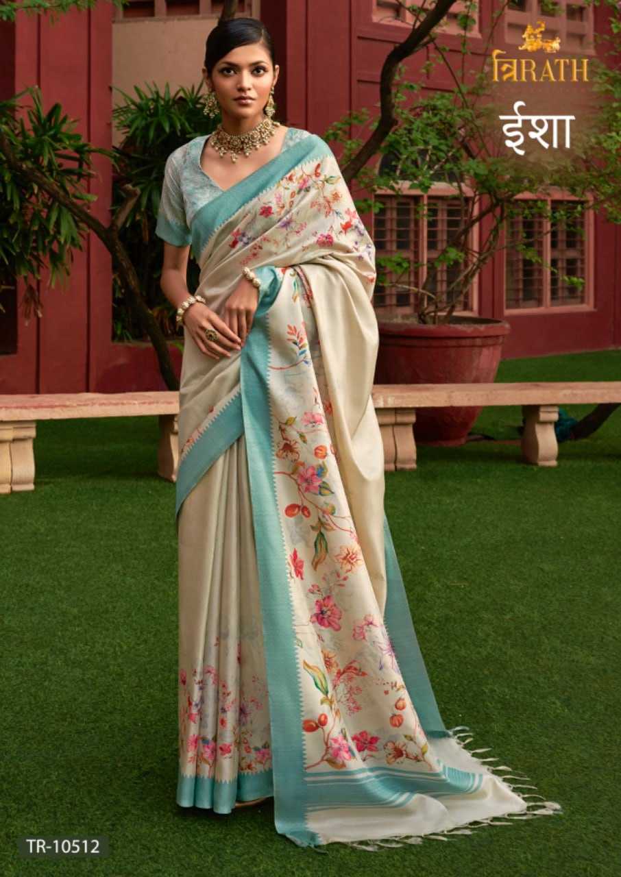 YNF ART SILK KESH113 Isha CLOTHING BRANDS WHOLESALE TRIRATH SAREES MANUFACTURER