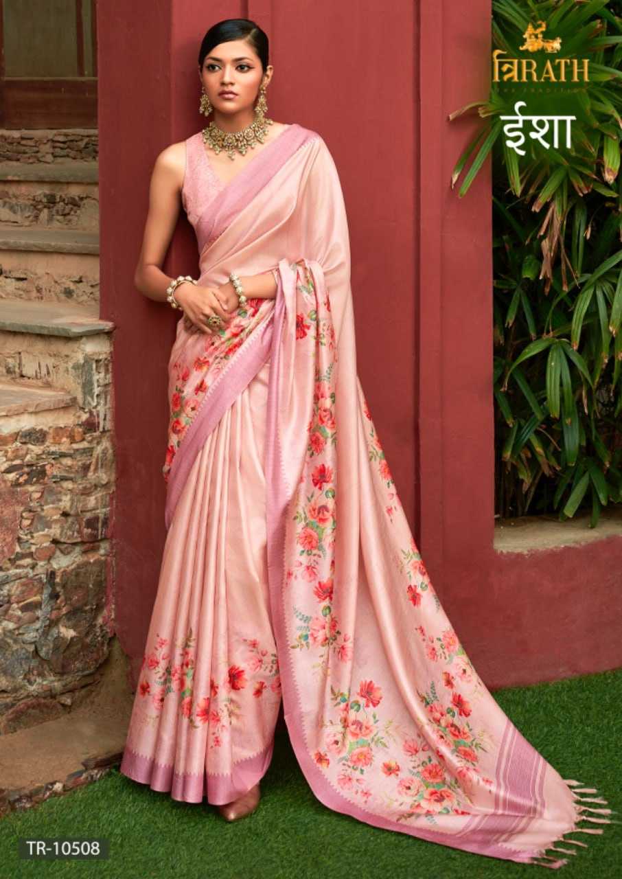 YNF ART SILK KESH113 Isha CLOTHING BRANDS WHOLESALE TRIRATH SAREES MANUFACTURER