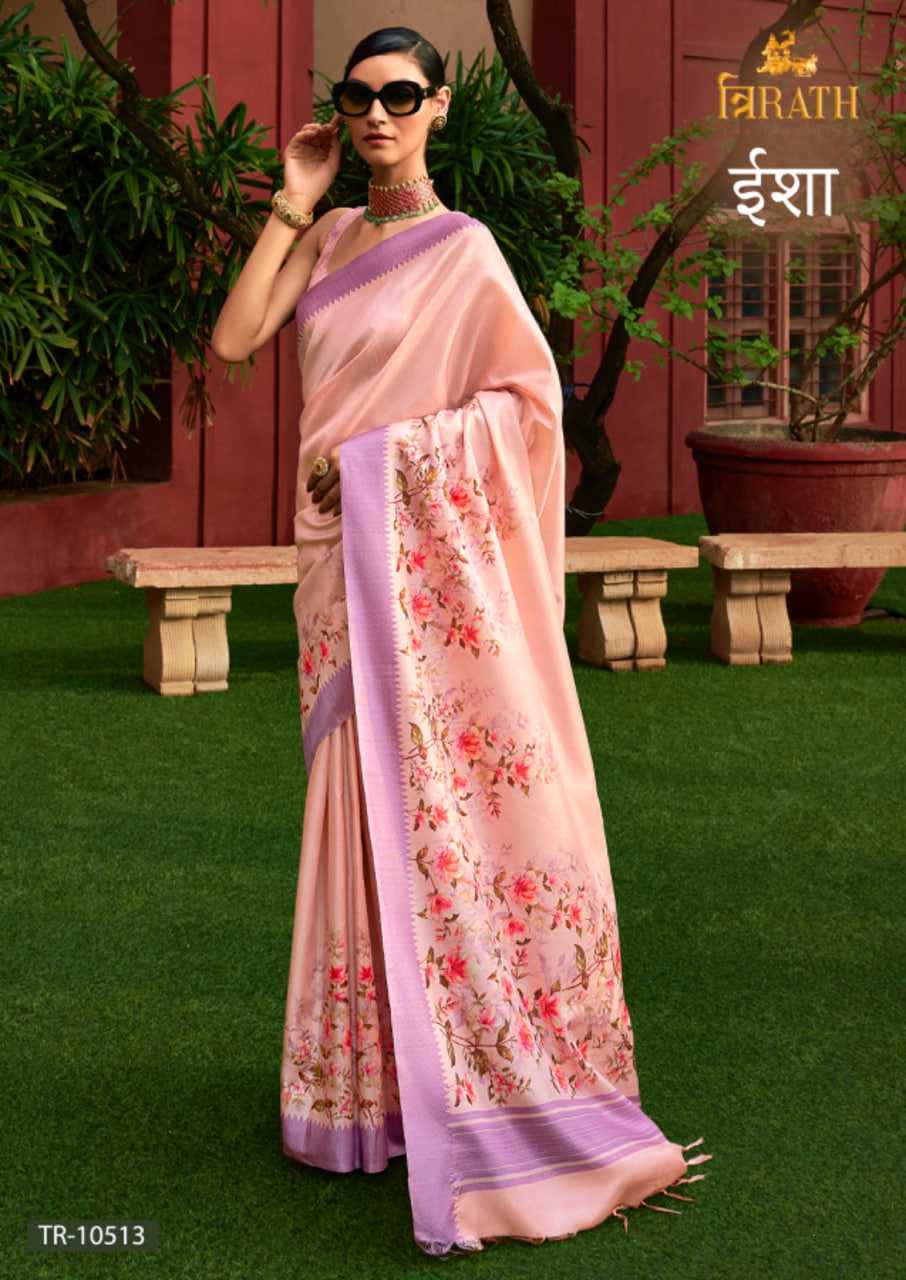 YNF ART SILK KESH113 Isha CLOTHING BRANDS WHOLESALE TRIRATH SAREES MANUFACTURER