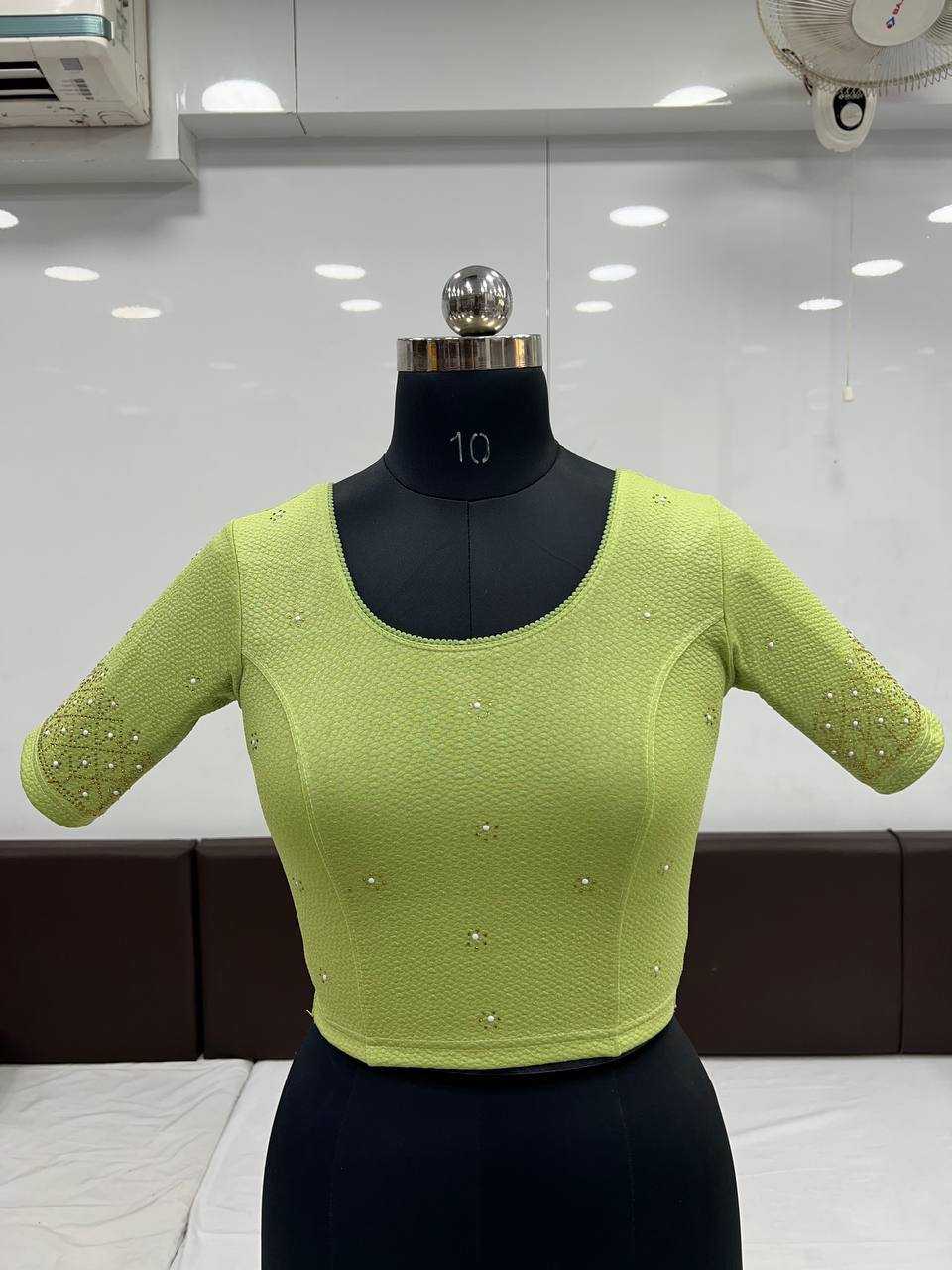 YNF COTTON LYCRA KESH231 ADITI READYMADE BLOUSE WHOLESALE STRETCHABLE COTTON BLOUSE MANUFACTURER