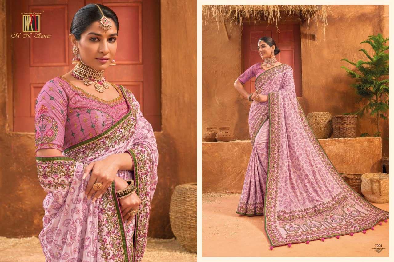 YNF HEAVY SILK KESH113 Kacchi Work Vol-5 CLOTHING BRANDS WHOLESALE M.N SAREES MANUFACTURER