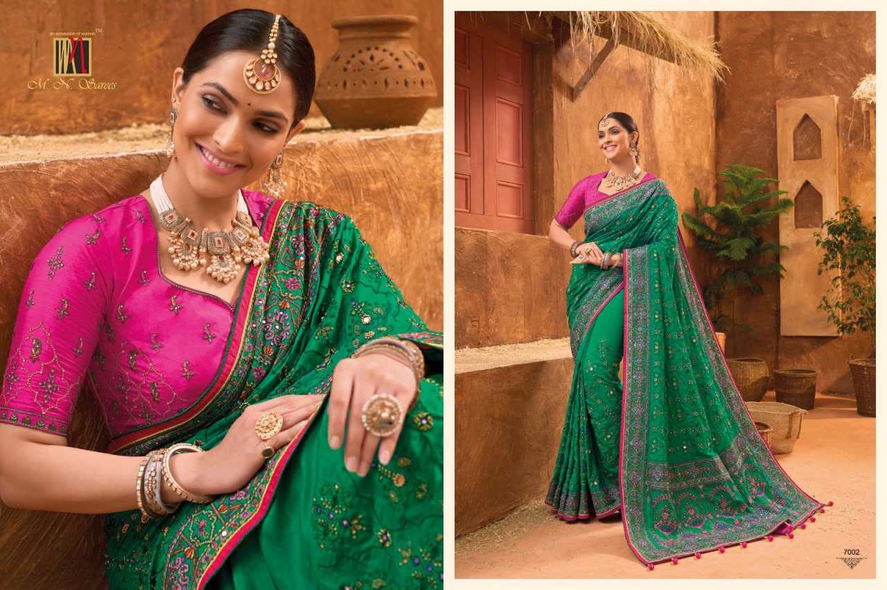 YNF HEAVY SILK KESH113 Kacchi Work Vol-5 CLOTHING BRANDS WHOLESALE M.N SAREES MANUFACTURER