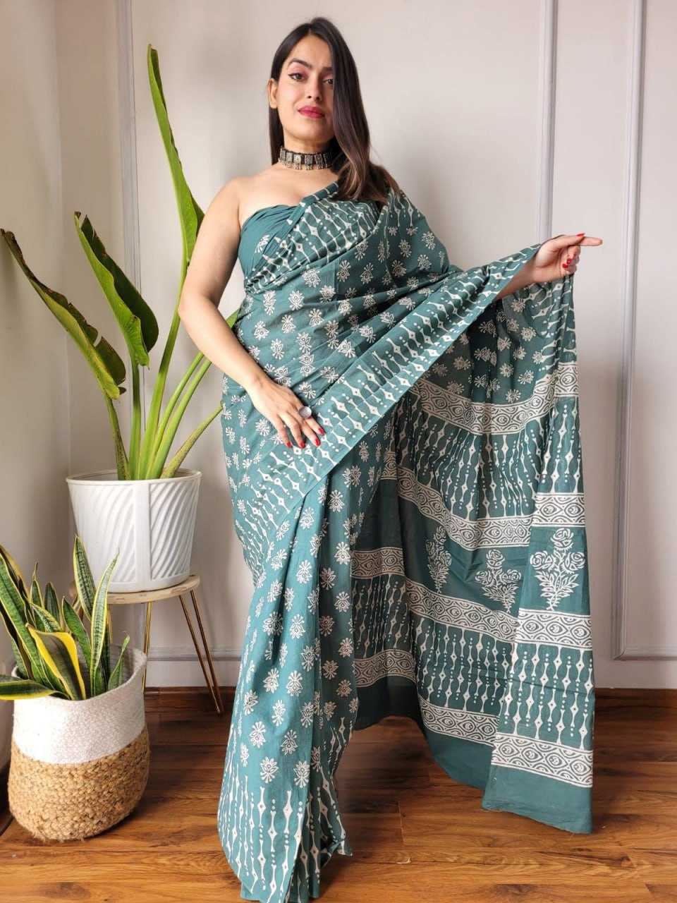 YNF SILK COTTON RIN145 KHYANA-5 SAREES WHOLESALE PRINTED UNIFORM COTTON LINEN SAREES MANUFACTURER