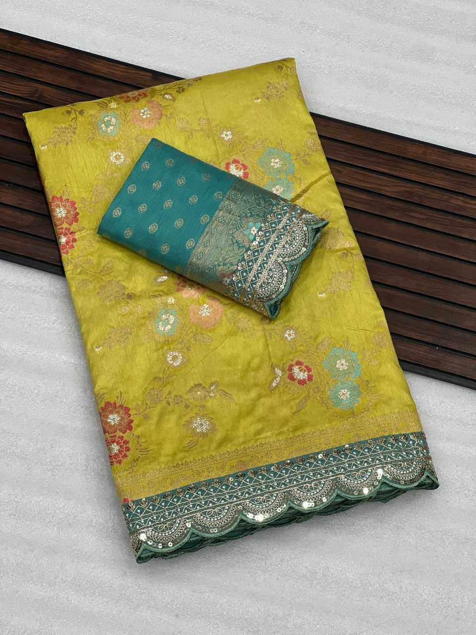 YNF SOFT DOLA KESH107 RNNC63 SAREES WHOLESALE DOLA SILK PURE ZARI SILK EMBROIDERED SILK SAREES MANUFACTURER