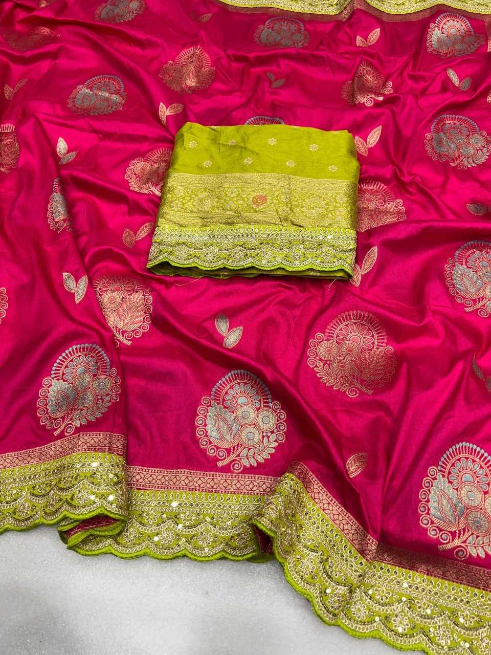 YNF SOFT DOLA KESH107 RNNC67 SILK SAREES WHOLESALE DOLA SILK PURE ZARI SILK EMBROIDERED SILK SAREES MANUFACTURER