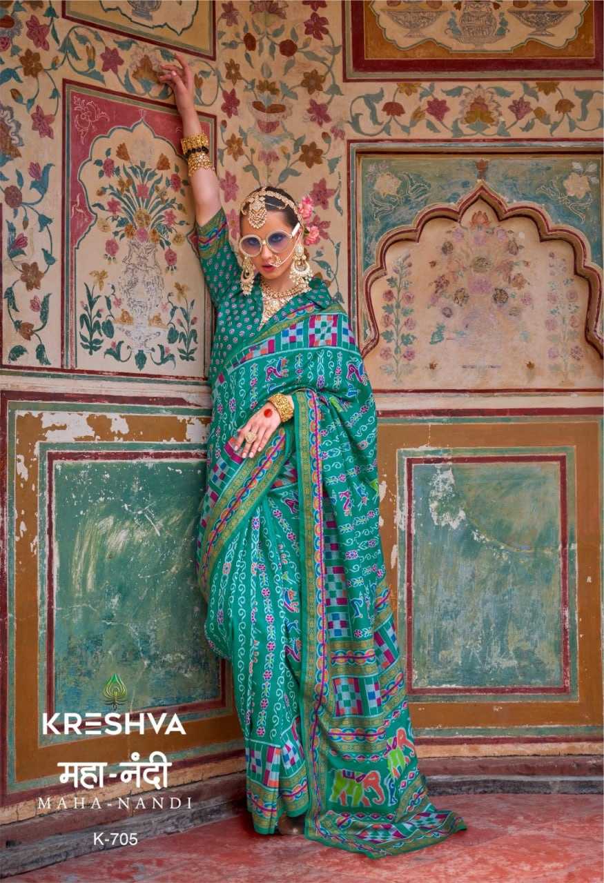 YNF SOFT SILK KESH113 MAHANANDI CLOTHING BRANDS WHOLESALE KRESHVA SAREES MANUFACTURER