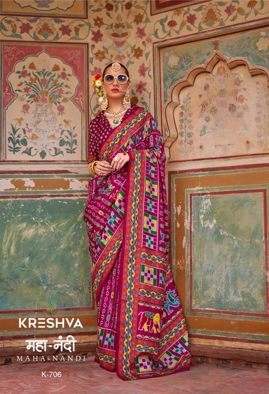 YNF SOFT SILK KESH113 MAHANANDI CLOTHING BRANDS WHOLESALE KRESHVA SAREES MANUFACTURER