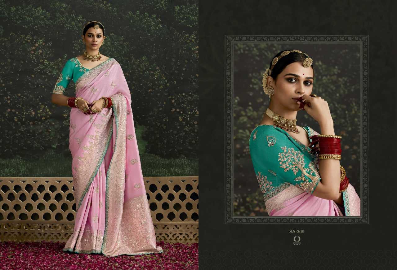 YNF SOFT SILK KIMORA KESH235 BAISA CLOTHING BRANDS WHOLESALE SAREES MANUFACTURER