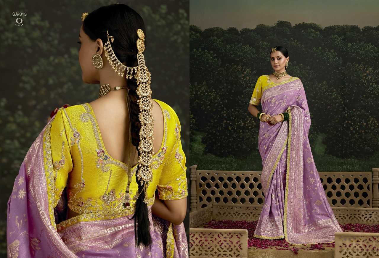 YNF SOFT SILK KIMORA KESH235 BAISA CLOTHING BRANDS WHOLESALE SAREES MANUFACTURER