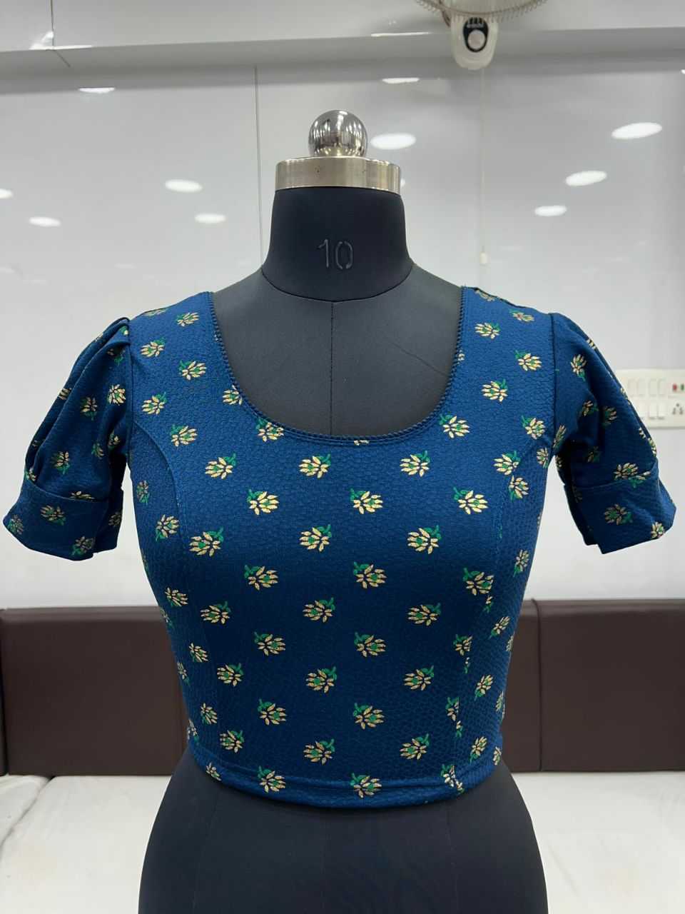 YNF TELESTAR KESH231 SONAKSHI  READYMADE BLOUSE WHOLESALE STRETCHABLE BLOUSE PRINTED BLOUSE MANUFACTURER