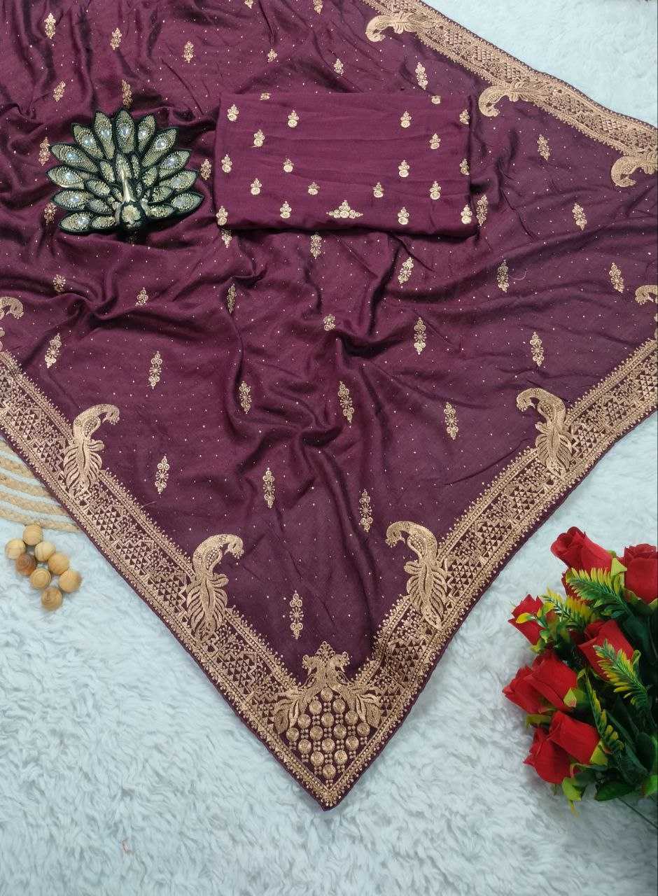 YNF VICHITRA SILK KESH208 098 SAREES WHOLESALE WORK EMBROIDERED SILK ZARI SAREES MANUFACTURER