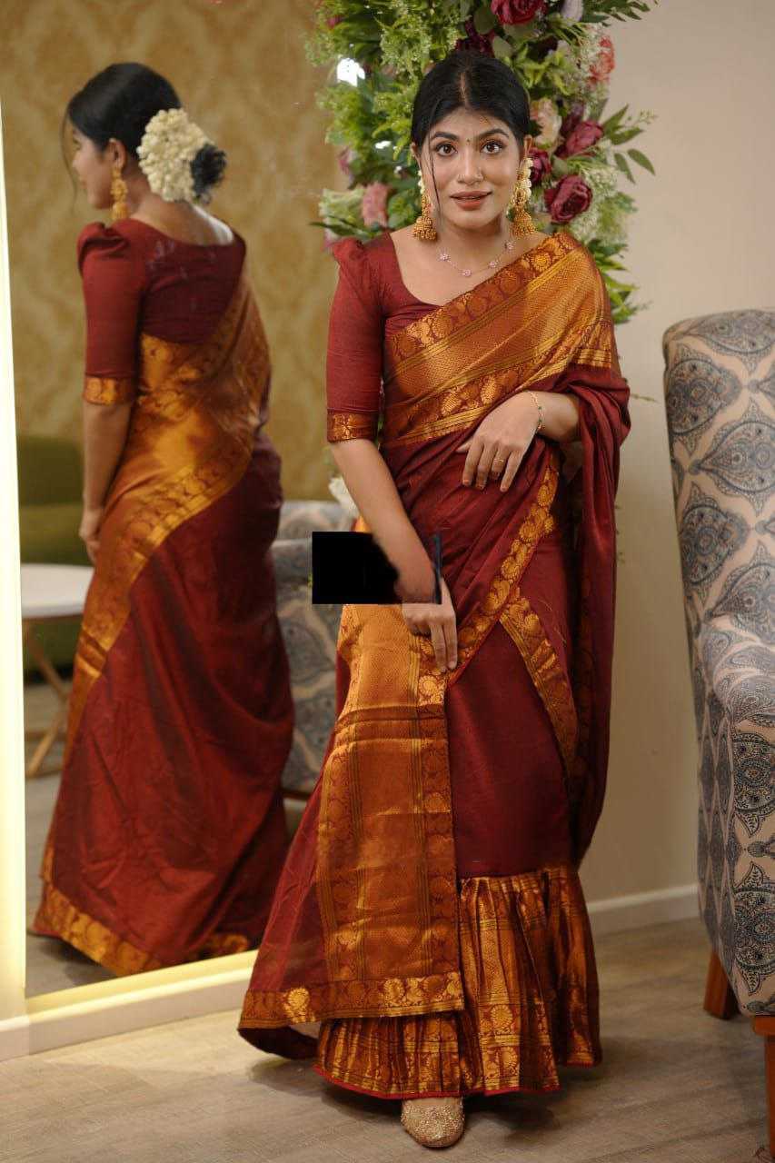 YNF ZARI SILK KESH188 9220 SAREE GOWNS WHOLESALE FANCY SILK SIMPLE SAREE GOWNS  MANUFACTURER