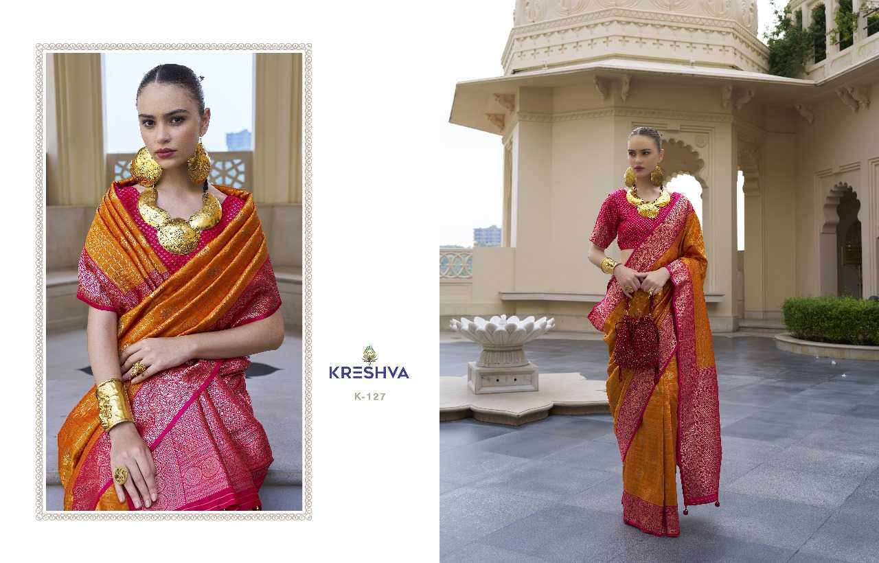 YNF BANARASIL SOFT SILK KRESHVA KESH235 RUPALI CLOTHING BRANDS WHOLESALE SAREE MANUFACTURER