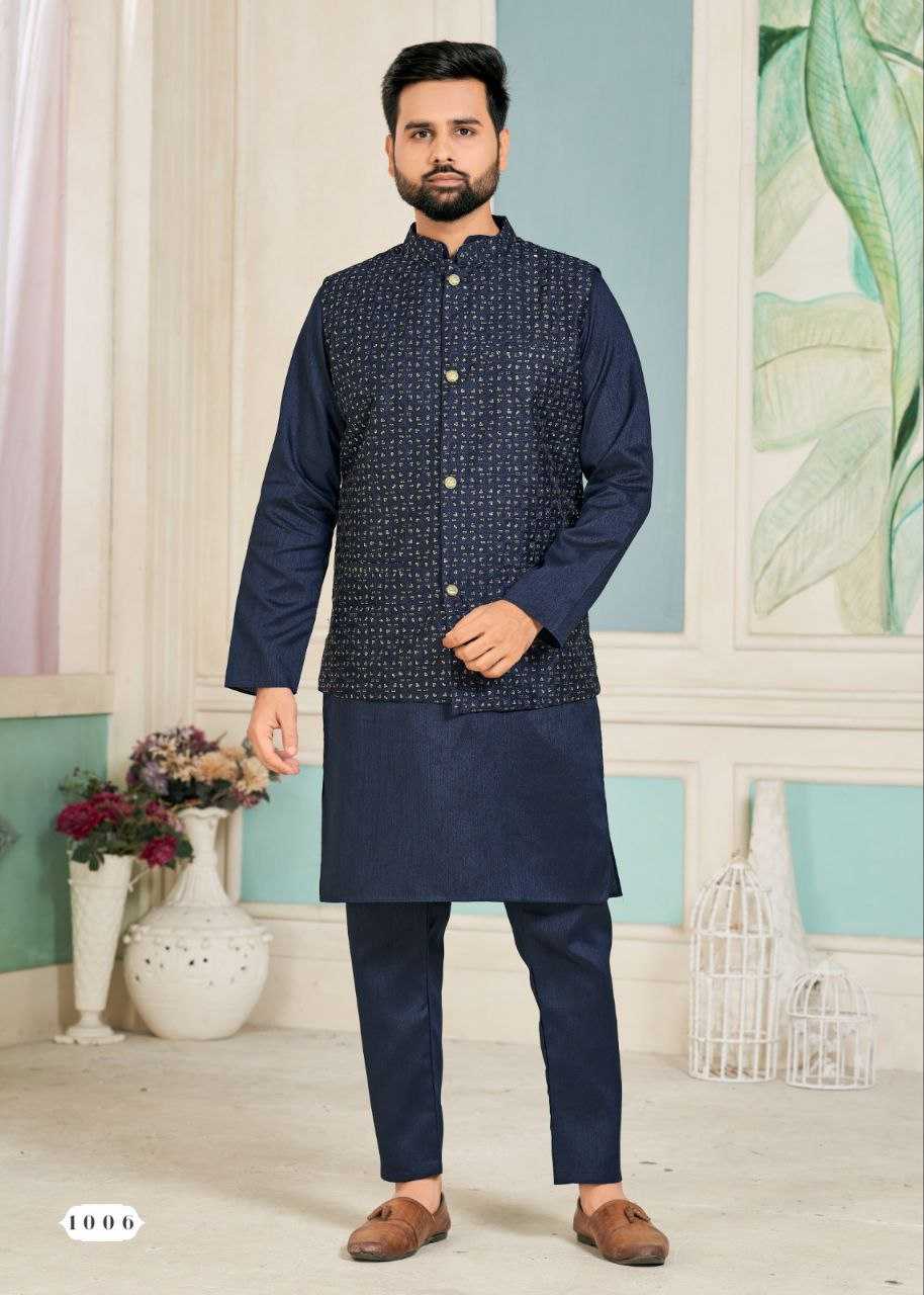 YNF BANGLORI SILK KESH246 SWAYAMVAR WHOLESALE MENS WEAR PATHANI SUIT SILK KURTA MANUFACTURER