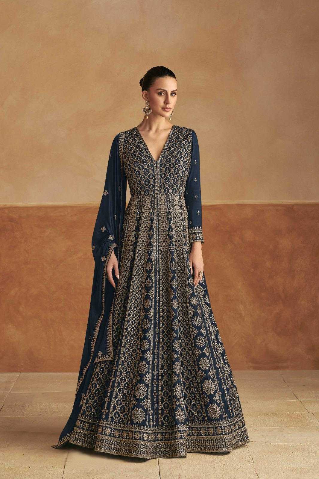 YNF CHINON GULKAYRA KESH235 NAGMA CLOTHING BRANDS WHOLESALE GOWN MANUFACTURER