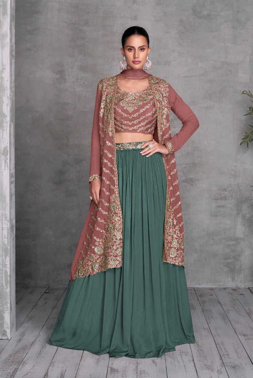 YNF CHINON GULKAYRA RIN195 KHUSi CLOTHING BRANDS WHOLESALE LEHENGAS MANUFACTURER