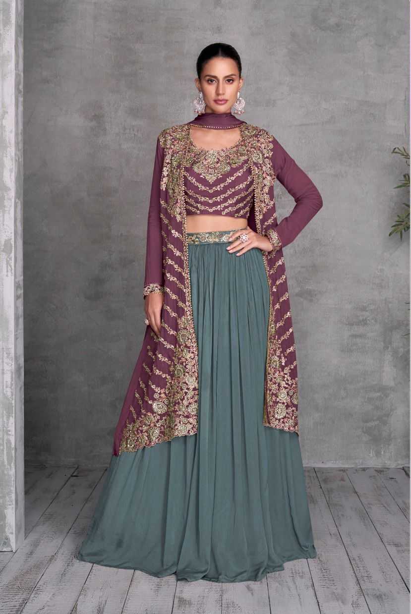 YNF CHINON GULKAYRA RIN195 KHUSi CLOTHING BRANDS WHOLESALE LEHENGAS MANUFACTURER