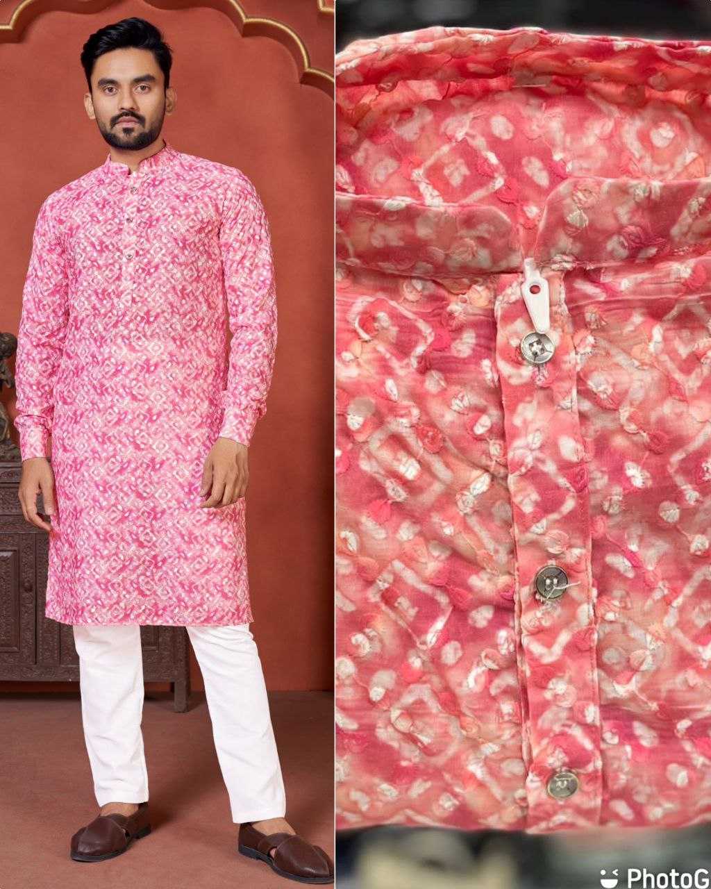 YNF COTTON KESH246 Schiffli 2.0 MENS WEAR WHOLESALE MEN COTTON KURTA MEN CHIKAN KURTA MANUFACTURER