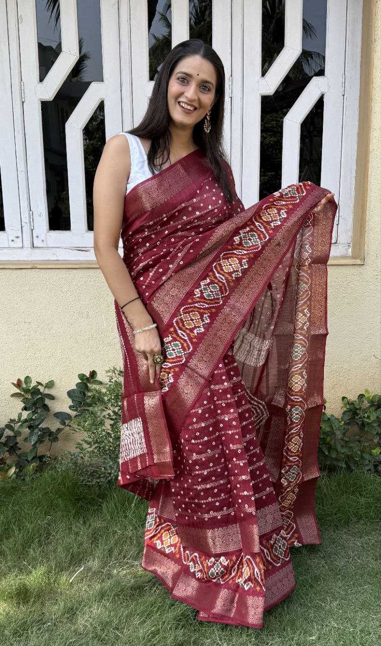 YNF COTTON SILK KESH117 RWC55 SAREES WHOLESALE SILK ZARI BORDER RED COTTON SAREES MANUFACTURER