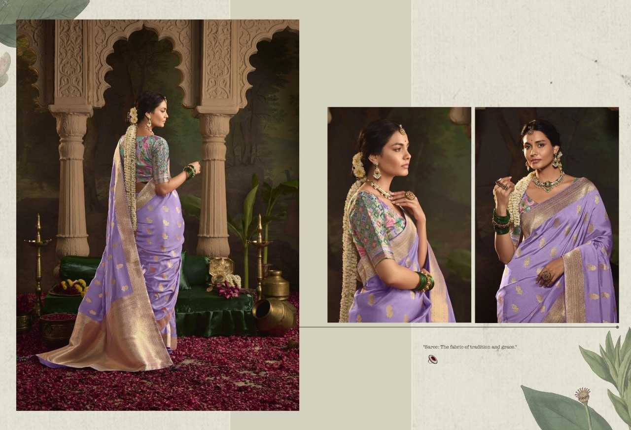 YNF CRAPE SILK KIMORA KESH235 RAAS CLOTHING BRANDS WHOLESALE SAREE MANUFACTURER