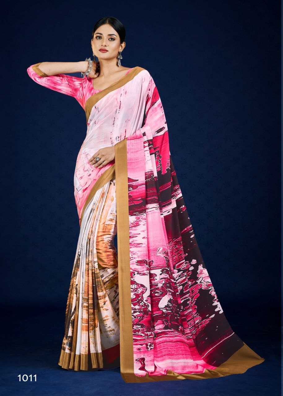 YNF CREPE JIVORA RIN195 Roma CLOTHING BRANDS WHOLESALE SAREES MANUFACTURER