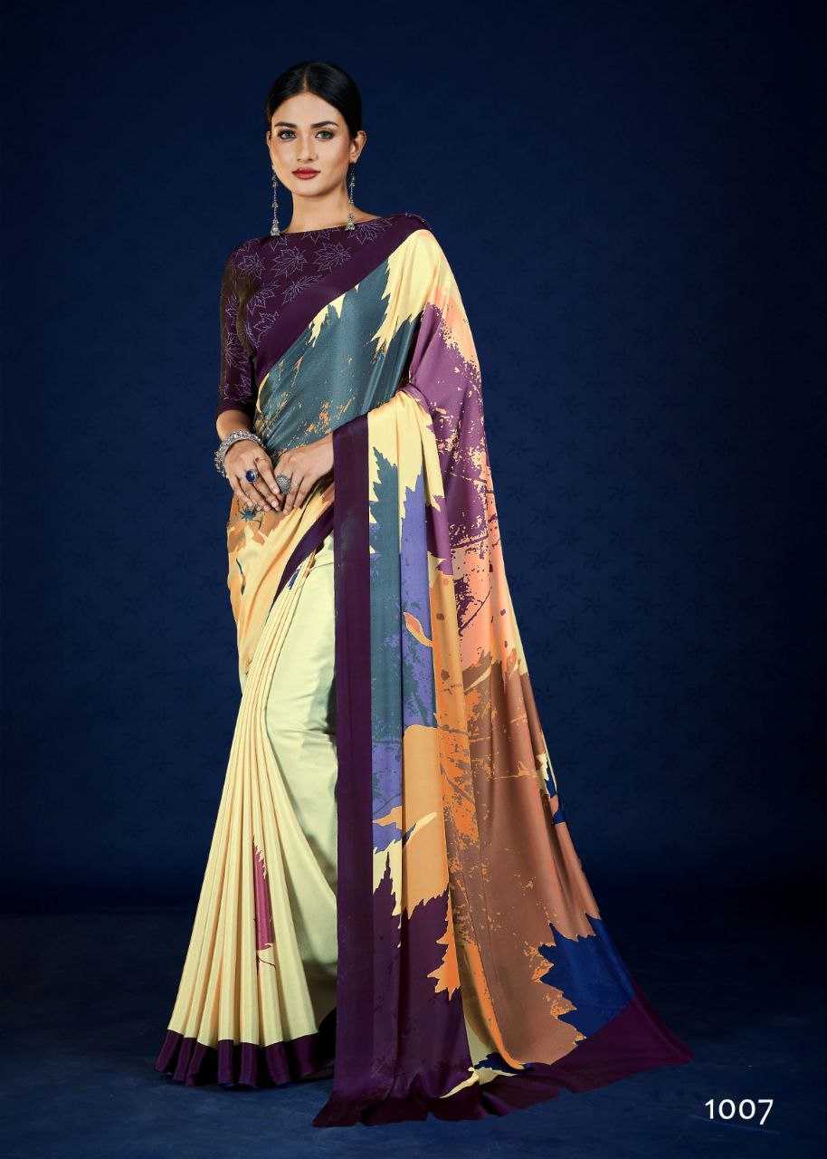 YNF CREPE JIVORA RIN195 Roma CLOTHING BRANDS WHOLESALE SAREES MANUFACTURER