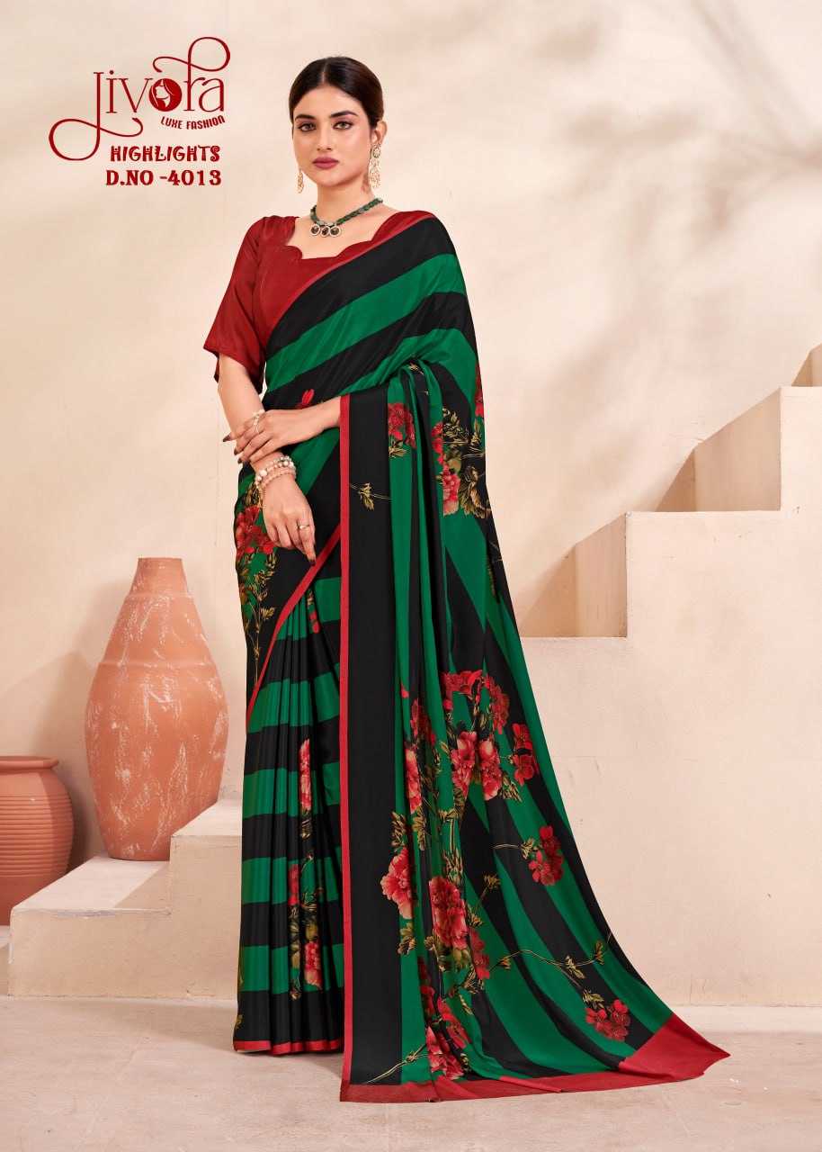 YNF CREPE SILK JIVORA KESH113 Highlight CLOTHING BRANDS WHOLESALE SAREES MANUFACTURER