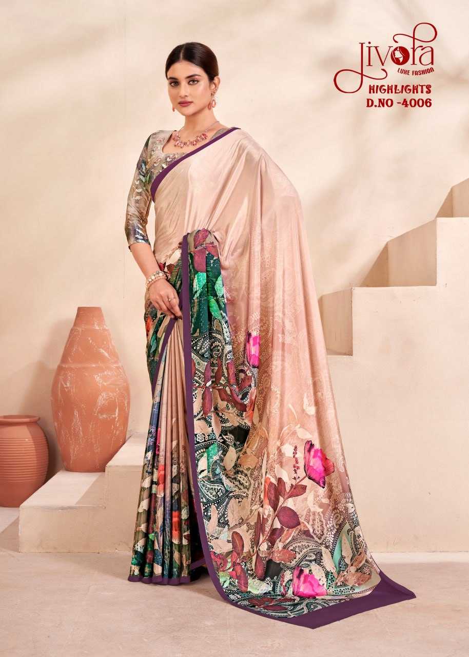 YNF CREPE SILK JIVORA KESH113 Highlight CLOTHING BRANDS WHOLESALE SAREES MANUFACTURER