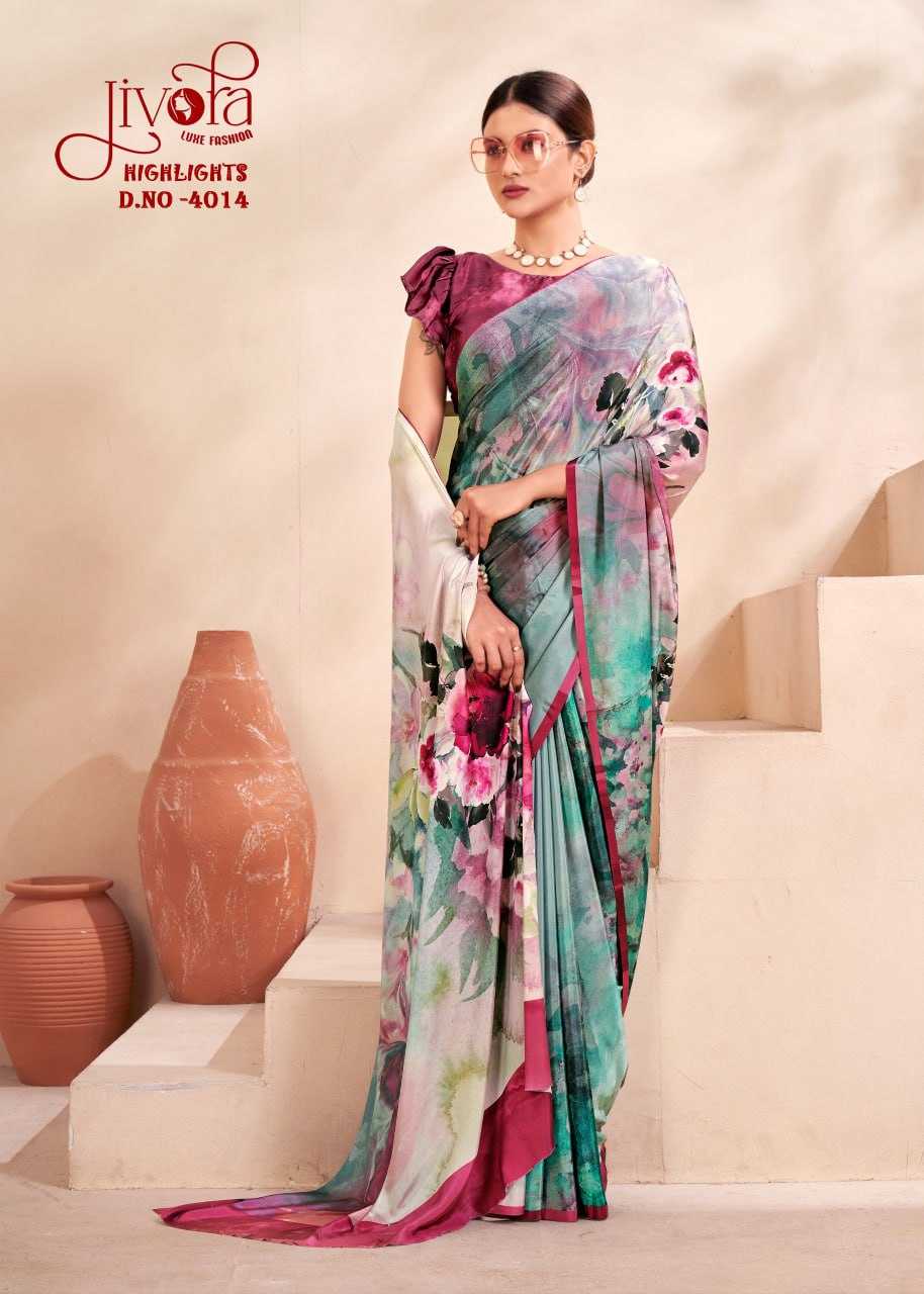 YNF CREPE SILK JIVORA KESH113 Highlight CLOTHING BRANDS WHOLESALE SAREES MANUFACTURER