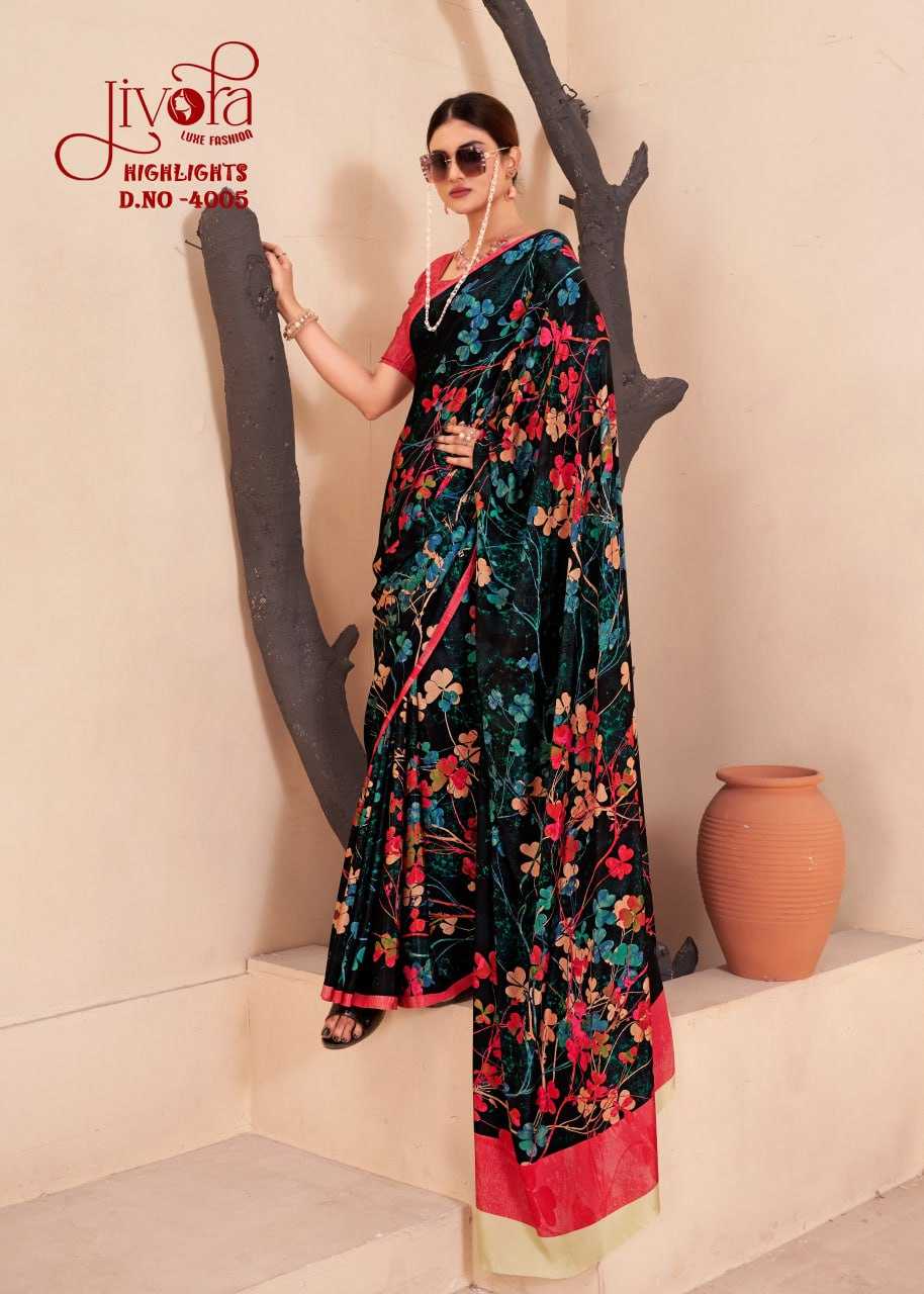 YNF CREPE SILK JIVORA KESH113 Highlight CLOTHING BRANDS WHOLESALE SAREES MANUFACTURER