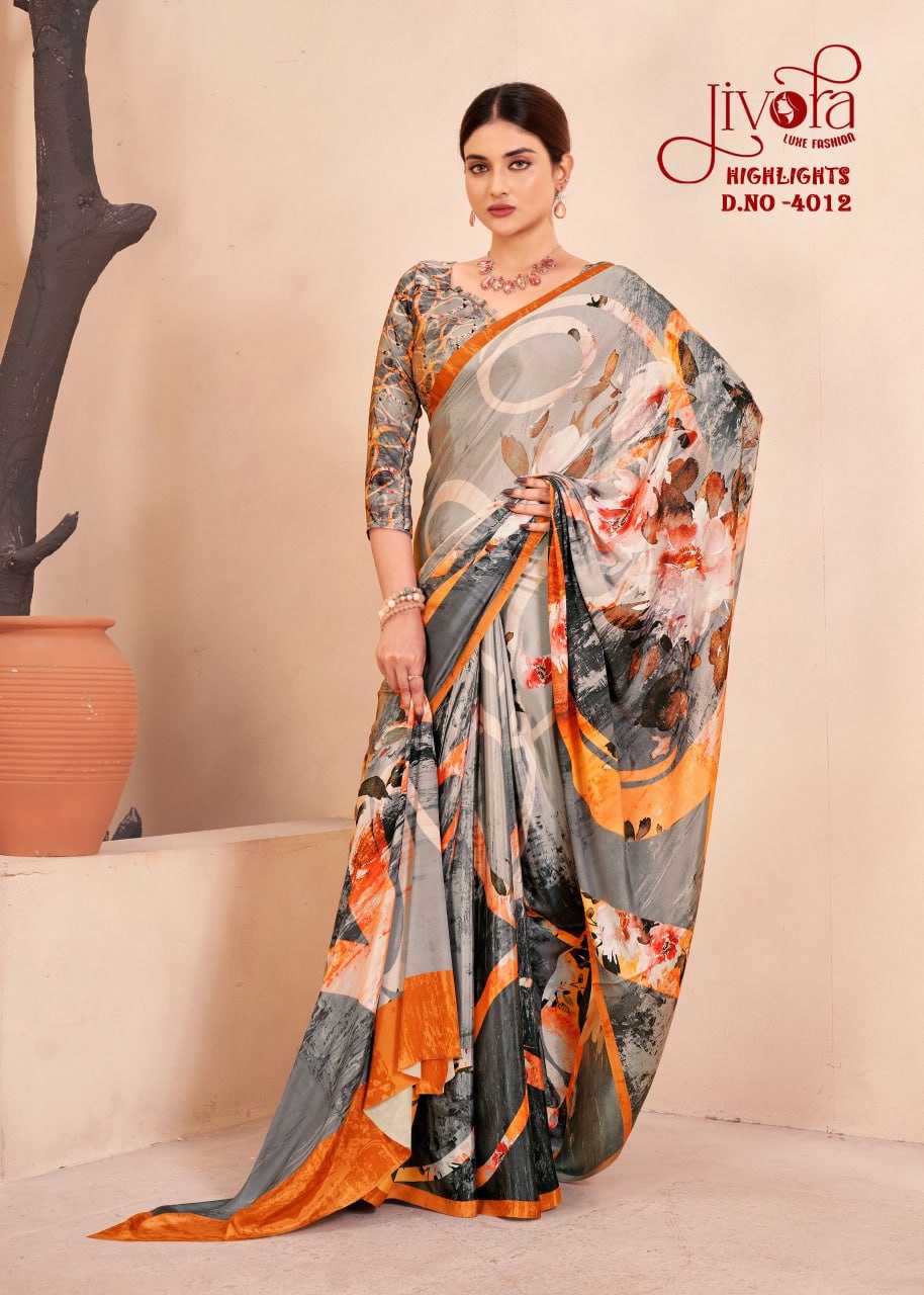 YNF CREPE SILK JIVORA KESH113 Highlight CLOTHING BRANDS WHOLESALE SAREES MANUFACTURER