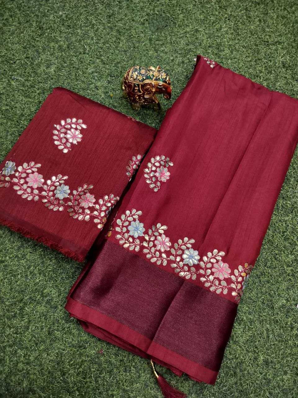 YNF DOLA SILK KESH179 AHB107 SILK SAREES WHOLESALE DOLA SILK ZARI BORDERED SILK MAROON SILK SAREES MANUFACTURER